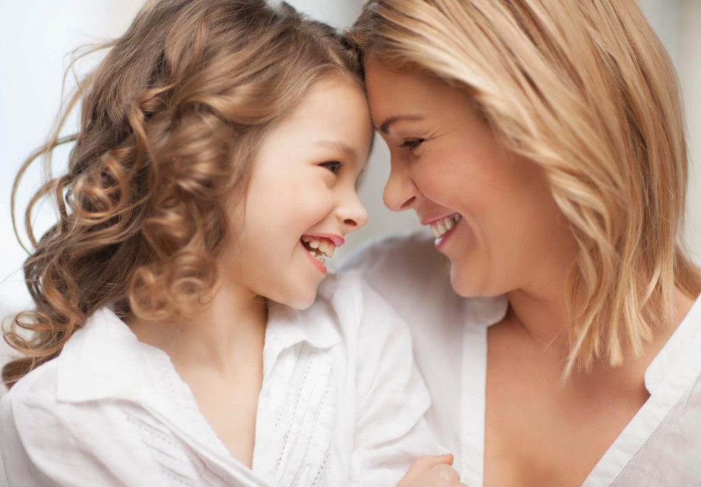 mother and daughter feeling safe together after getting approved for a family violence restraining order.