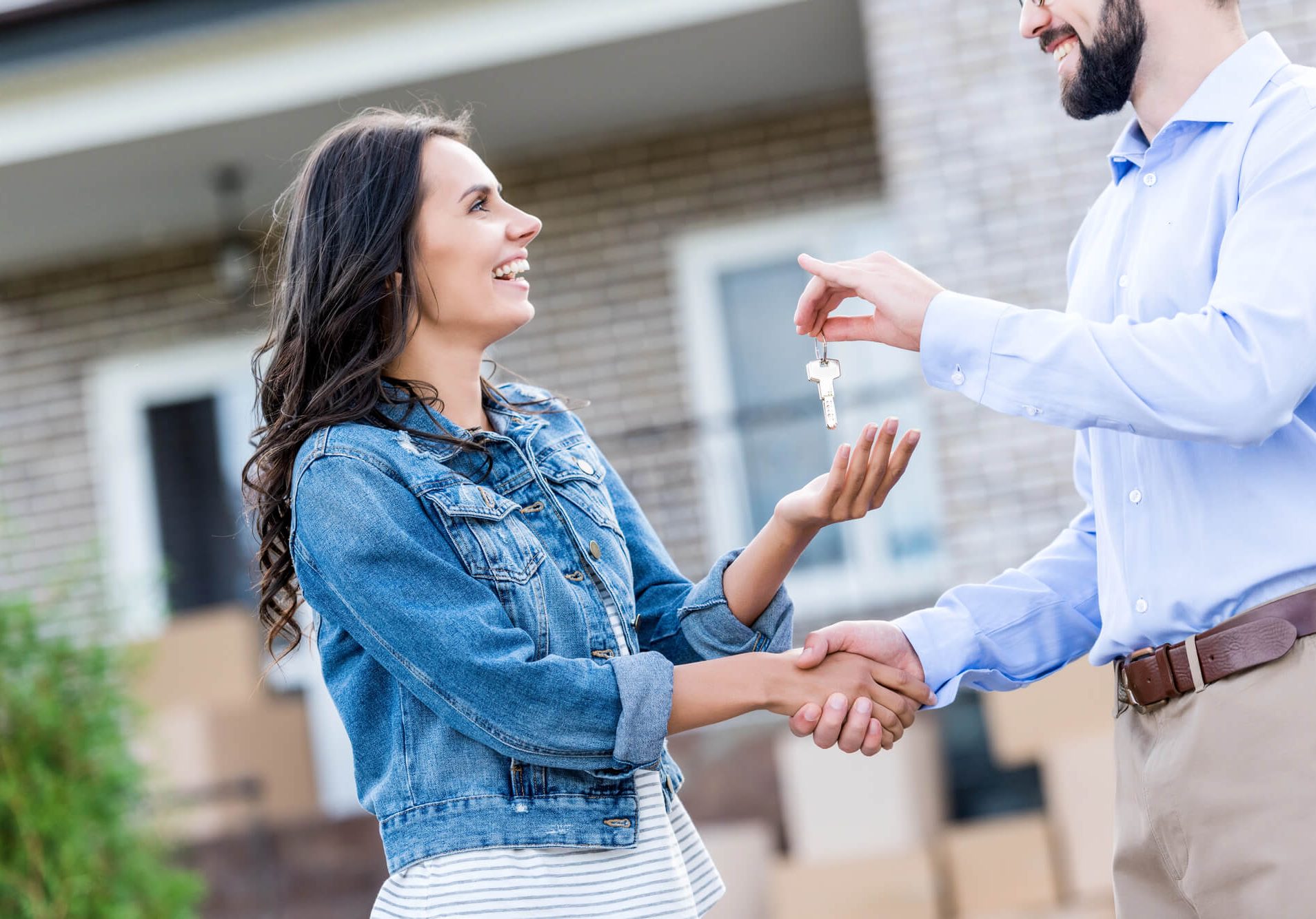 Conveyancing-buying-property Woman buying her property from a Perth conveyancer.