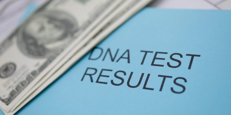 DNA test results folder following a high profile case in Australia.